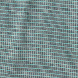 Light Blue Wavy-Line Jersey Knit, Cotton-Poly