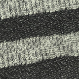 Black Stripes Chunky Knit, Poly-Viscose