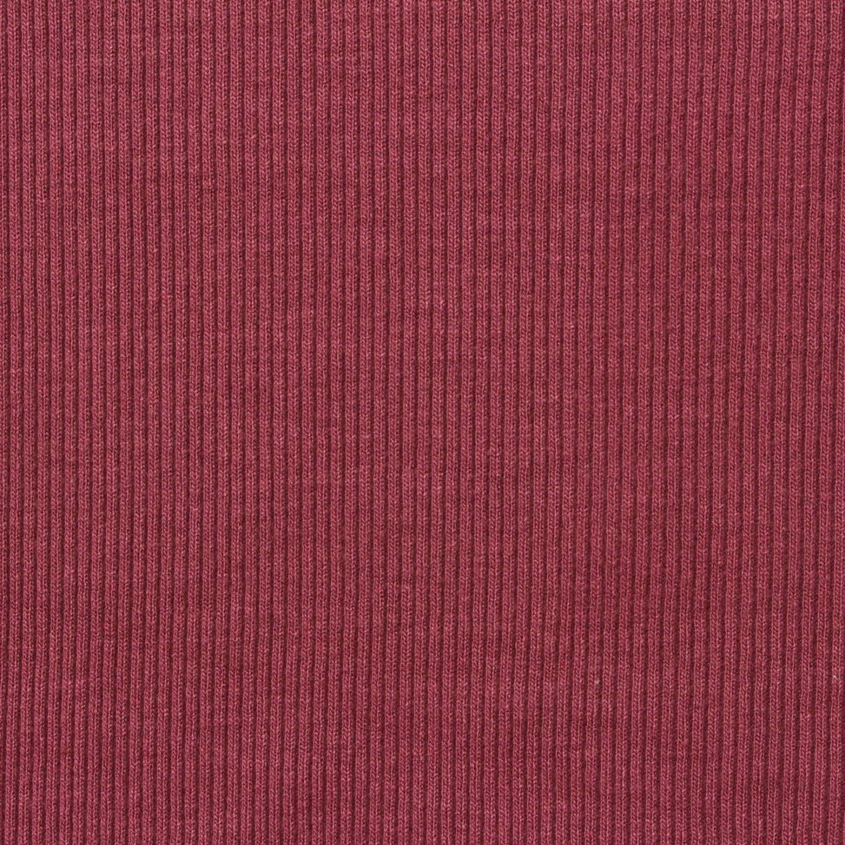 Viscose Stretch Rib Knit Fabric, 250 gsm, 127 cm — Red