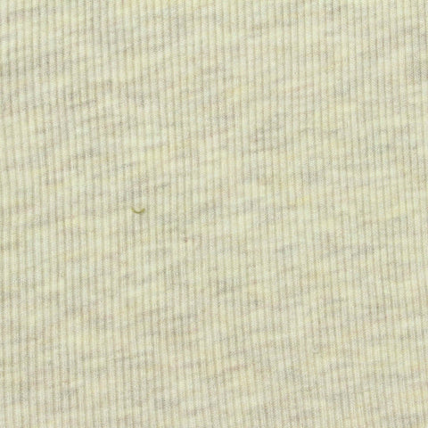 Light Beige Marl Rib Knit, Viscose, 262 gsm