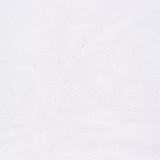 100% Polyester Interlock Knit Fabric, 110 gsm, 165 cm — White — texture