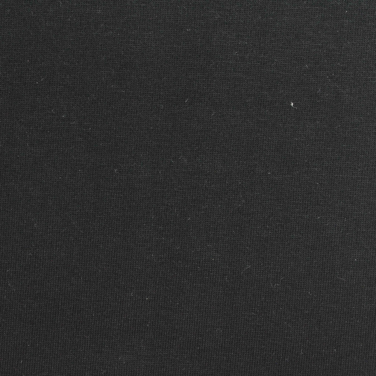 Cotton Polyester Jersey Knit Fabric, 210 gsm, 164 cm — Black