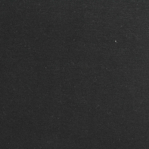 Cotton Polyester Jersey Knit Fabric, 210 gsm, 164 cm — Black