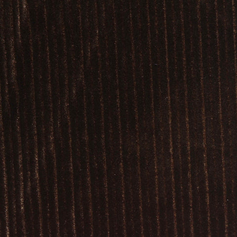 Polyester Stretch Velvet Fabric, 320 gsm, 165 cm — Brown