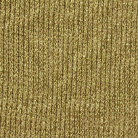 Brown Fine-Marl Rib Knit, Polyester