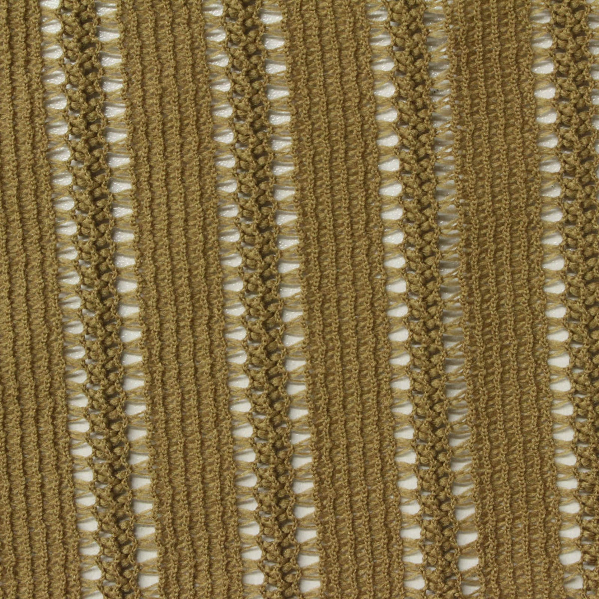 Olive Stripes Warp Knit, Polyester