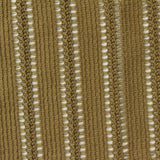 Olive Stripes Warp Knit, Polyester