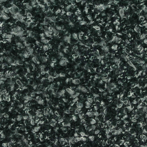 Dark Green Marl Sherpa Fleece, Polyester, 315 gsm