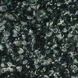 Dark Green Marl Sherpa Fleece, Polyester — texture