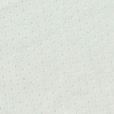 White Tone-on-Tone Dot Birdseye Knit, Polyester — texture