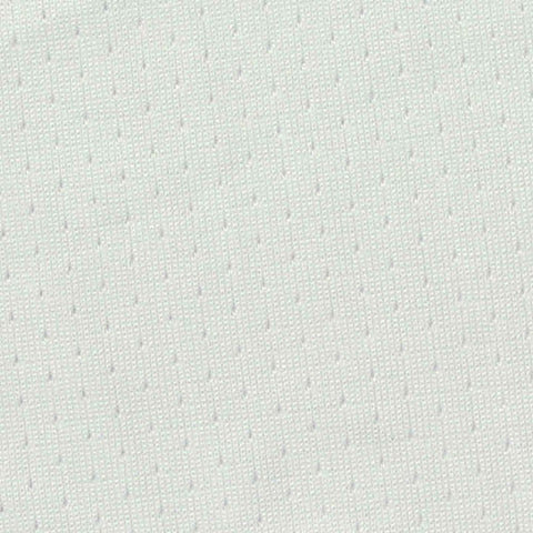 White Tone-on-Tone Dot Birdseye Knit, Polyester