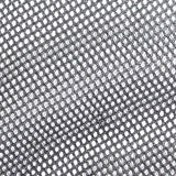 100% Polyester Mesh Fabric, 65 gsm, 165 cm — Grey — texture