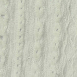 Off-White Textured-Stripe Crepe, Polyester — texture
