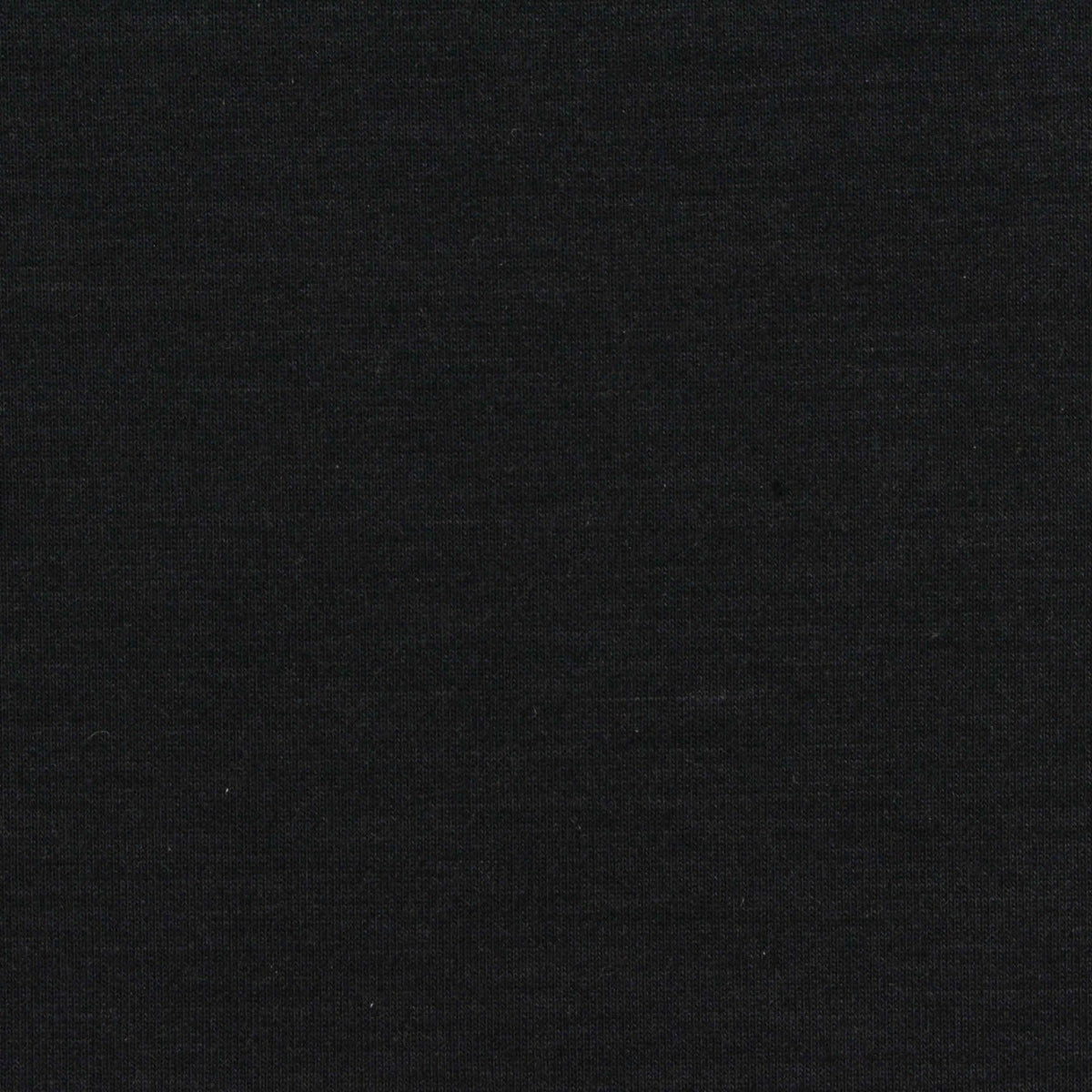 Brushed Polyester Stretch Scuba Knit Fabric, 330 gsm, 165 cm — Black