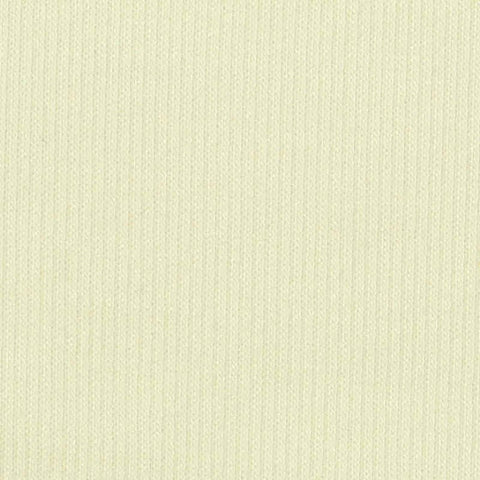 Polyester Modal Stretch Rib Knit Fabric, 300 gsm, 160 cm — Yellow
