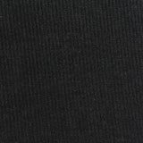 Polyester Stretch Chenille Fabric, 440 gsm, 155 cm — Black