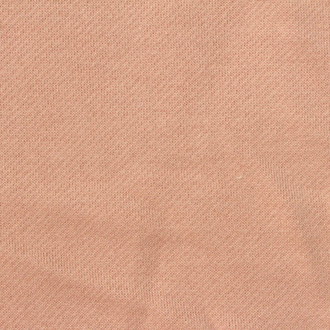 Brushed Cotton Polyester French Terry Fabric, 330 gsm, 185 cm — Orange