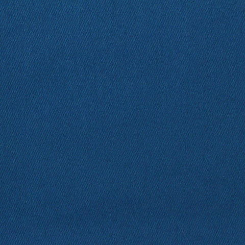 Cotton Polyester Stretch Twill Fabric, 220 gsm, 145 cm — Blue