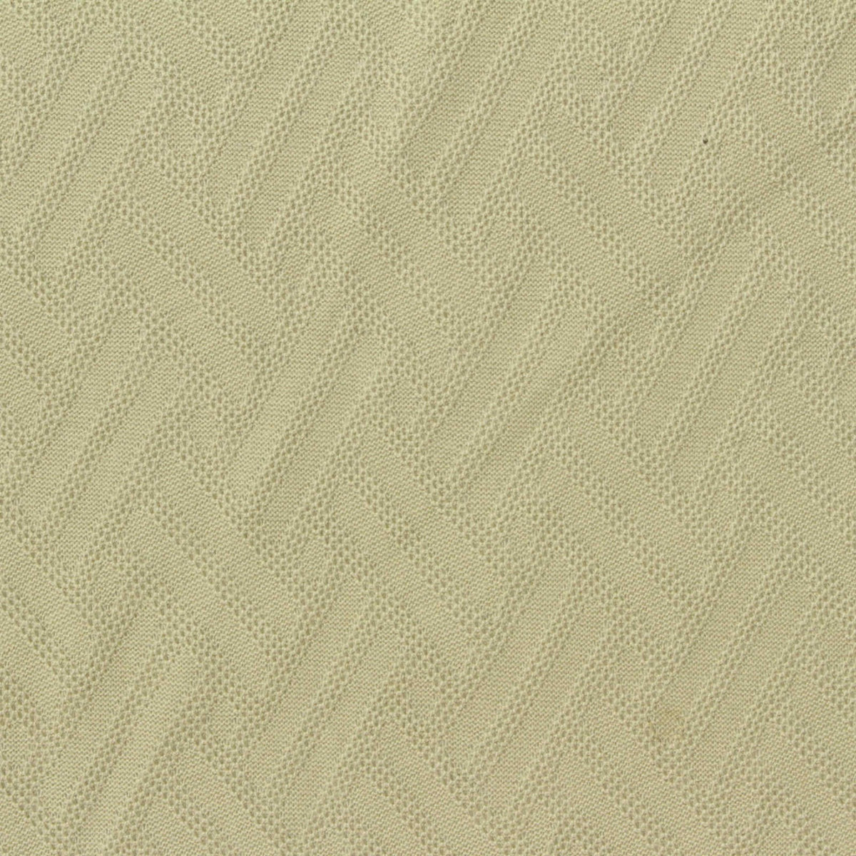 Cream Tone-on-Tone Herringbone Pointelle Knit, Cotton