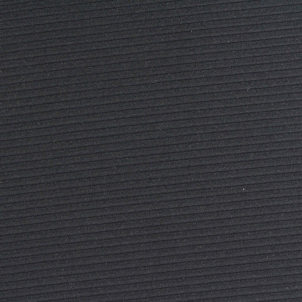 Black Textured Interlock Knit, Nylon-Spandex