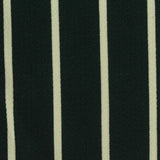 Dark Green Vertical-Stripe Knit, Polyester