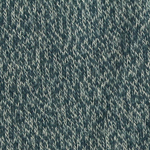 Dark Teal Marl Chunky Knit, Poly-Viscose, 200 gsm