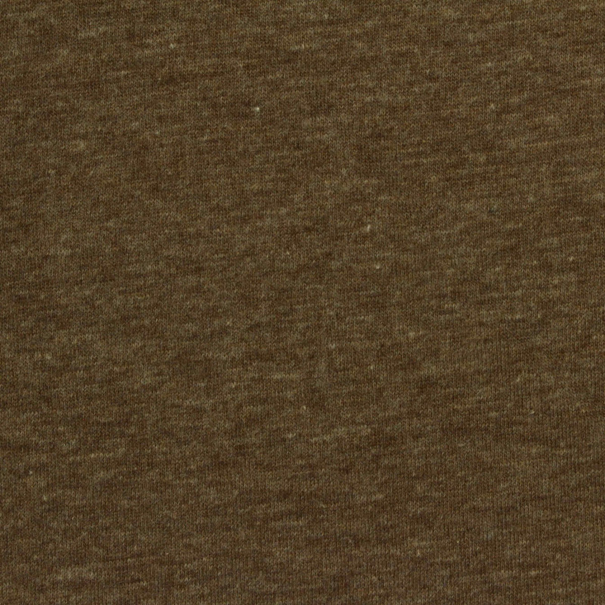Brown Marl Jersey Knit, Poly-Cotton, 160 gsm
