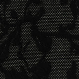 Black Textured Interlock Knit, Polyester