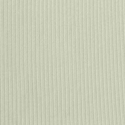 Cotton Viscose Stretch Rib Knit Fabric, 270 gsm, 135 cm — Green