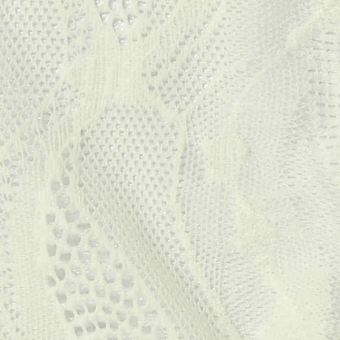 Nylon Stretch Lace Fabric, 106 gsm, 120 cm — Beige