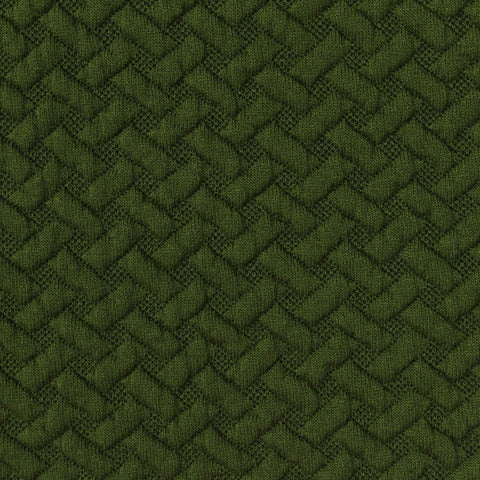 Dark Green Tone-on-Tone Jacquard, Polyester, 350 gsm, 160 cm, ref EF-264423