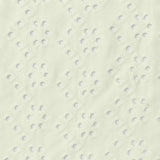Cream Eyelet Jacquard, Polyester