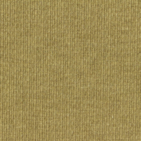 Jacquard Polyester Viscose Stretch Rib Knit Fabric, 230 gsm, 140 cm — Khaki