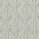 Cream Openwork Pointelle Knit, Polyester