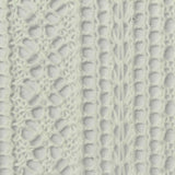 Off-White Diamond Pointelle Knit, Polyester
