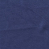 100% Cotton Interlock Knit Fabric, 185 gsm, 175 cm — Navy