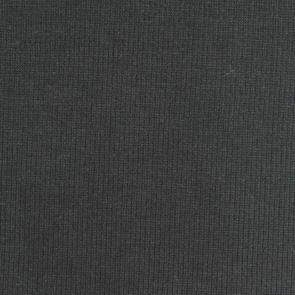 Polyester Viscose Stretch Rib Knit Fabric, 310 gsm — Grey