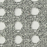 Heathered Grey Marl Pointelle Knit, Polyester — texture