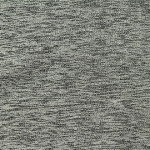 Grey Marl Jersey Knit, Polyester, 210 gsm