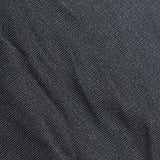 Viscose Nylon Stretch Ponte Knit Fabric, 320 gsm, 165 cm — Grey — texture