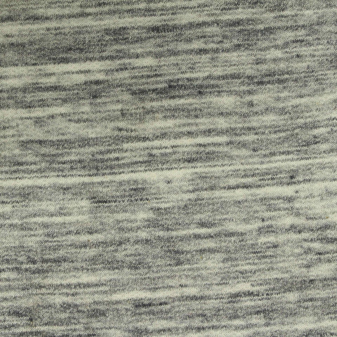 Grey Marl French Terry, Cotton-Poly, 210 gsm