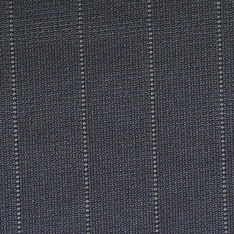 Light Grey Pinstripe Interlock Knit, Polyester