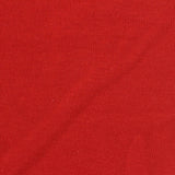 Polyester Cotton French Terry Fabric, 255 gsm, 178 cm — Red