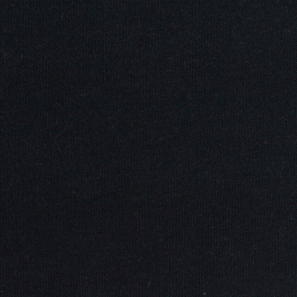 Polyester Viscose Stretch Jersey Knit Fabric, 185 gsm, 155 cm — Black