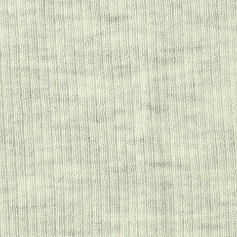 Light Grey Marl Rib Knit, Viscose, 240 gsm, 130 cm