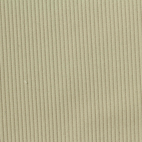 Light Brown Vertical-Stripe Rib Knit, Polyester