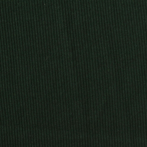 Cotton Stretch Rib Knit Fabric, 220 gsm, 130 cm — Green