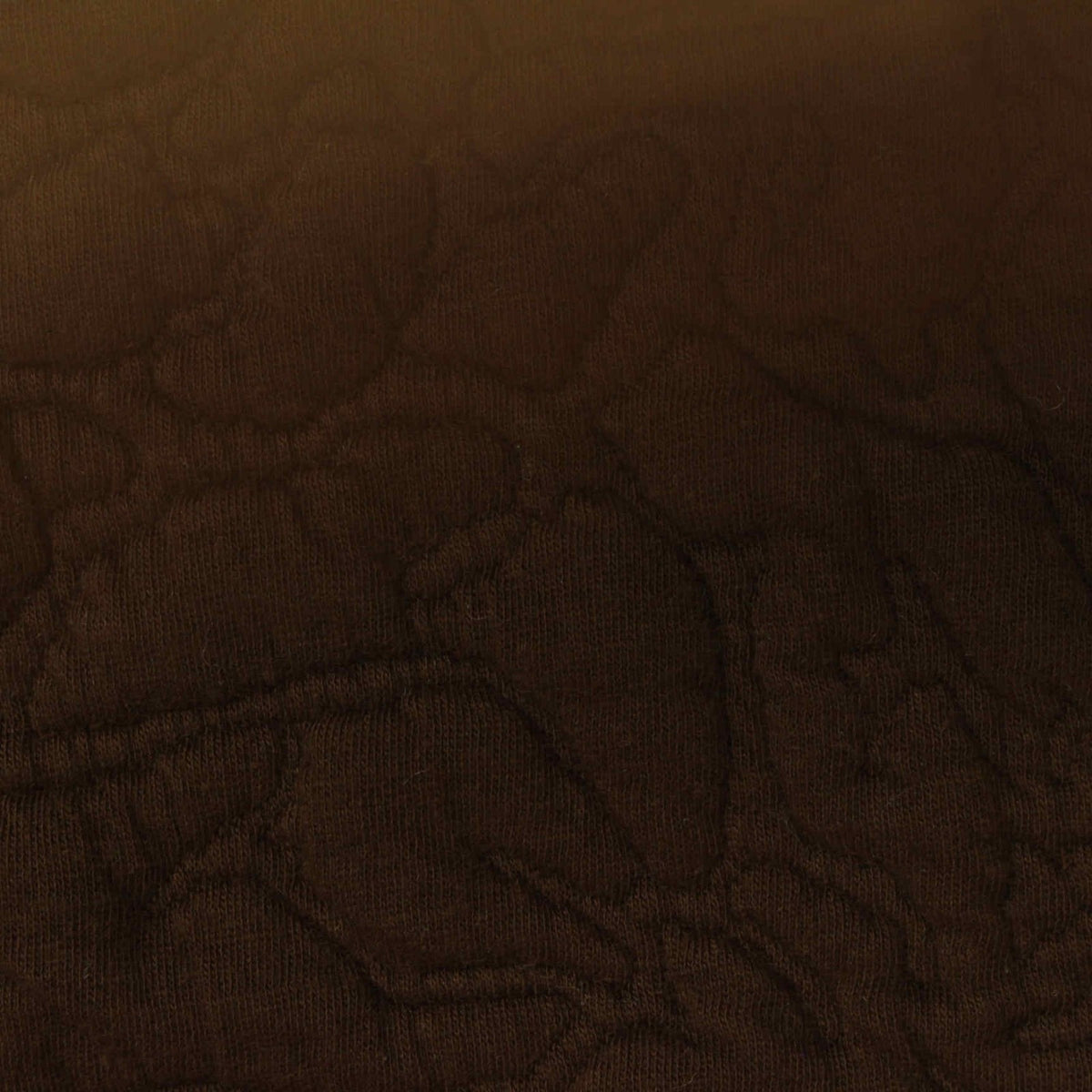 Brown Tone-on-Tone Jacquard, Poly-Cotton, 340 gsm
