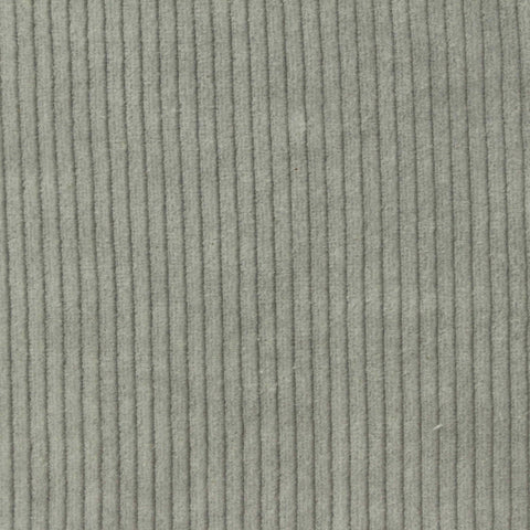Cotton Polyester Stretch Corduroy Fabric, 280 gsm, 150 cm — Grey