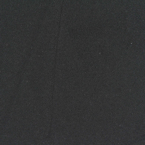 Polyester Stretch ITY Knit Fabric, 210 gsm, 155 cm — Black, ref EF-264556